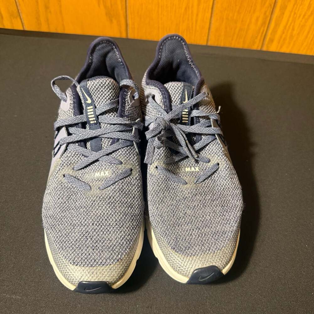 Nike Air Max Sequent 3 Blue Gray Running Sneakers - Picture 2 of 8